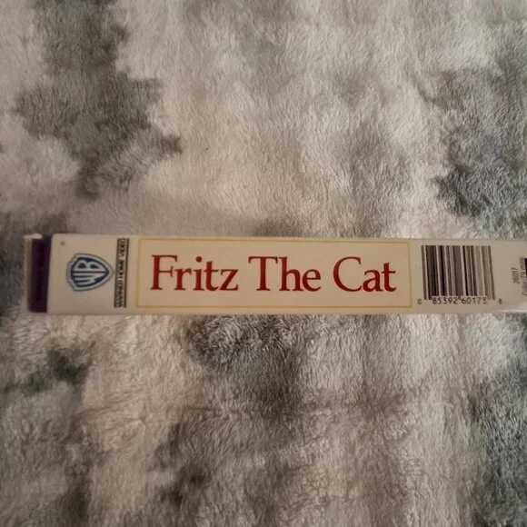RARE Fritz The Cat 1972 Warner VHS VideoCassetteTested and Works